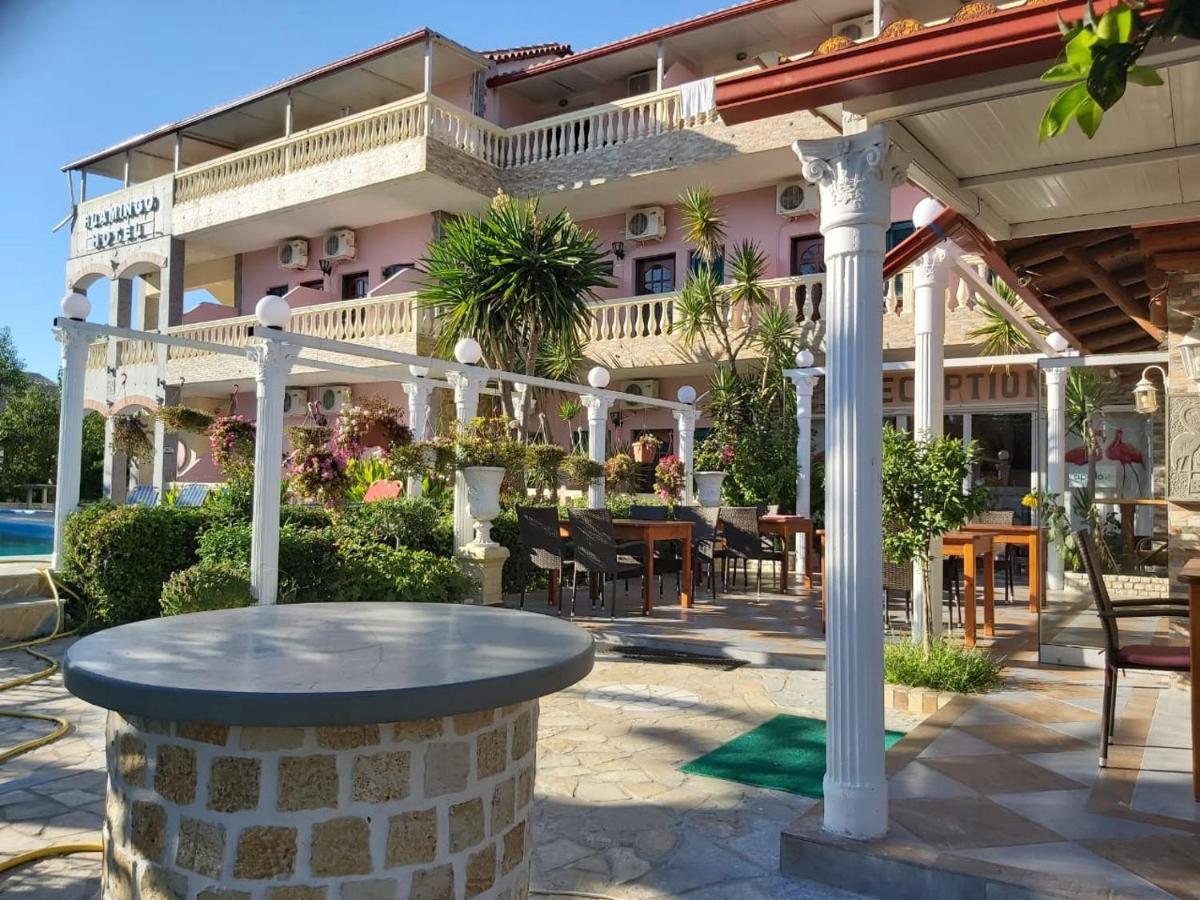 Flamingo Apartments Moraitika Corfu ภายนอก รูปภาพ