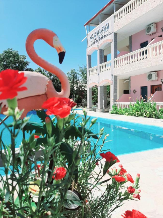 Flamingo Apartments Moraitika Corfu ภายนอก รูปภาพ