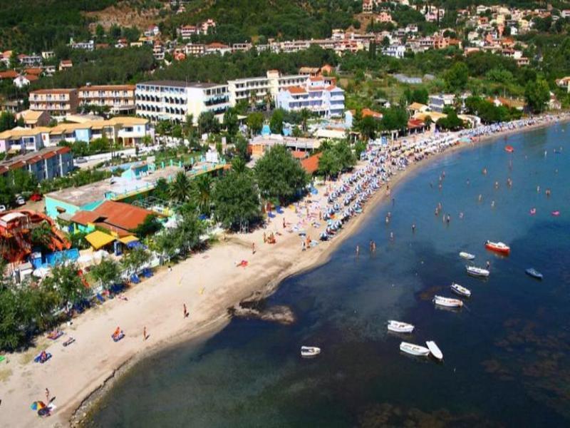 Flamingo Apartments Moraitika Corfu ภายนอก รูปภาพ