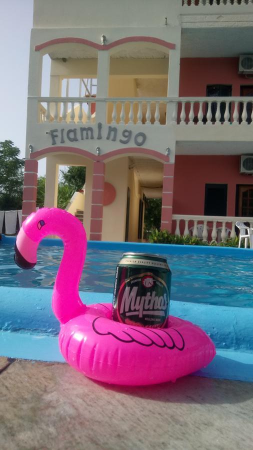 Flamingo Apartments Moraitika Corfu ภายนอก รูปภาพ