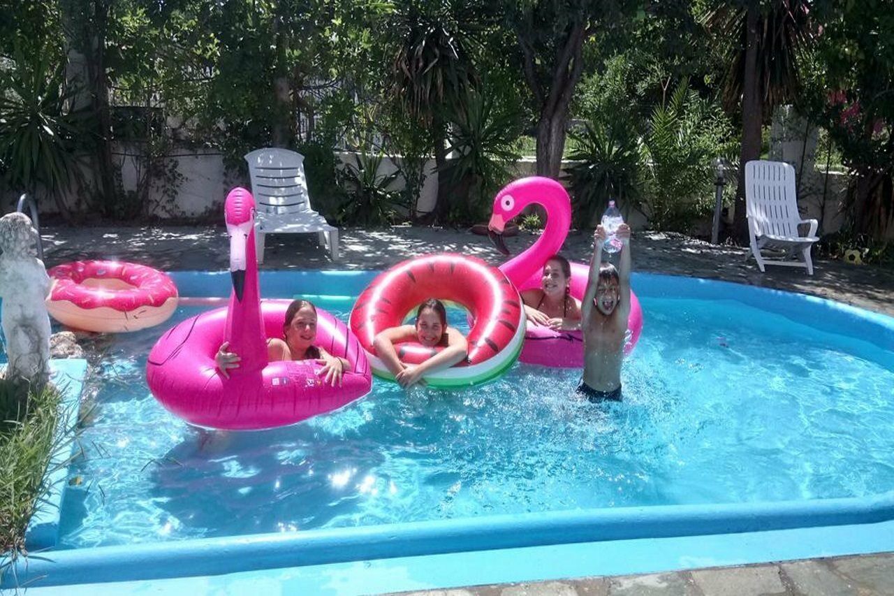 Flamingo Apartments Moraitika Corfu ภายนอก รูปภาพ