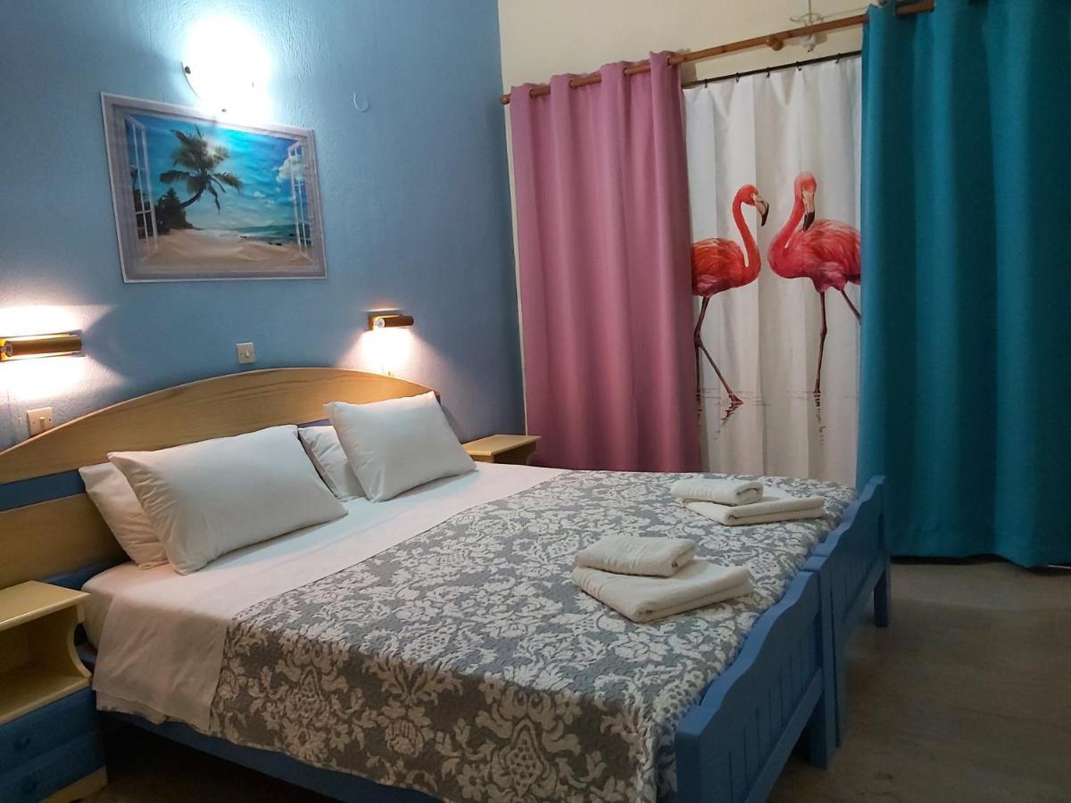 Flamingo Apartments Moraitika Corfu ภายนอก รูปภาพ